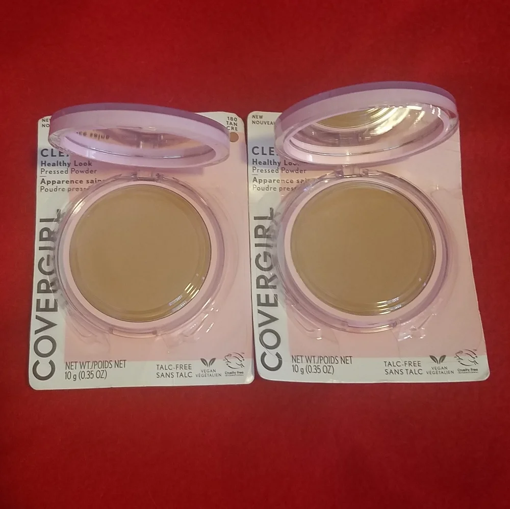 Covergirl Pressed Powder Bundle of 2 Tan Ocre